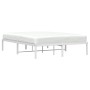 Bettgestell aus weißem Metall, 140 x 200 cm von , Betten und Lattenroste - Ref: Foro24-373674, Preis: 83,73 €, Rabatt: %