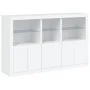 Sideboard mit weißen LED-Leuchten 162x37x100 cm von , Sideboards - Ref: Foro24-3209142, Preis: 236,68 €, Rabatt: %