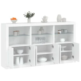 Sideboard mit weißen LED-Leuchten 181,5x37x100 cm von , Sideboards - Ref: Foro24-3209149, Preis: 241,48 €, Rabatt: %