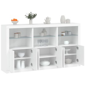 Sideboard mit weißen LED-Leuchten 181,5x37x100 cm von , Sideboards - Ref: Foro24-3209149, Preis: 251,64 €, Rabatt: %