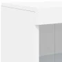 Sideboard mit weißen LED-Leuchten 181,5x37x100 cm von , Sideboards - Ref: Foro24-3209149, Preis: 241,48 €, Rabatt: %