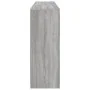Aparador con luces LED gris Sonoma 162x37x100 cm de , Aparadores - Ref: Foro24-3209175, Precio: 263,54 €, Descuento: %