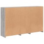 Sideboard with LED lights Sonoma gray 162x37x100 cm by , Sideboards - Ref: Foro24-3209175, Price: 269,18 €, Discount: %