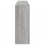 Sideboard with LED lights Sonoma gray 181.5x37x100 cm by , Sideboards - Ref: Foro24-3209154, Price: 300,32 €, Discount: %
