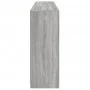 Sideboard with LED lights Sonoma gray 181.5x37x100 cm by , Sideboards - Ref: Foro24-3209154, Price: 287,47 €, Discount: %