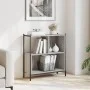 Regal aus technischem Holz in Sonoma-Grau, 72 x 28 x 77,5 cm von , Bücherregale und Regale - Ref: Foro24-838881, Preis: 51,41...