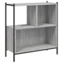 Regal aus technischem Holz in Sonoma-Grau, 72 x 28 x 77,5 cm von , Bücherregale und Regale - Ref: Foro24-838881, Preis: 52,05...