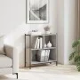 Sonoma gray engineered wood shelf 72x28x77.5 cm by , Bookcases and shelves - Ref: Foro24-838881, Price: 51,41 €, Discount: %