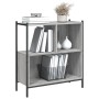 Regal aus technischem Holz in Sonoma-Grau, 72 x 28 x 77,5 cm von , Bücherregale und Regale - Ref: Foro24-838881, Preis: 52,05...