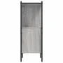 Sonoma gray engineered wood shelf 72x28x77.5 cm by , Bookcases and shelves - Ref: Foro24-838881, Price: 51,41 €, Discount: %