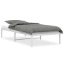 Bettgestell aus weißem Metall, 90 x 190 cm von , Betten und Lattenroste - Ref: Foro24-373665, Preis: 55,02 €, Rabatt: %