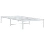 Bettgestell aus weißem Metall, 90 x 190 cm von , Betten und Lattenroste - Ref: Foro24-373665, Preis: 55,02 €, Rabatt: %