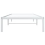 Bettgestell aus weißem Metall, 90 x 190 cm von , Betten und Lattenroste - Ref: Foro24-373665, Preis: 55,02 €, Rabatt: %