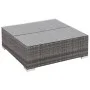 6-teiliges Gartenmöbel-Set und graue synthetische Rattankissen von vidaXL, Gartensets - Ref: Foro24-44607, Preis: 537,83 €, R...