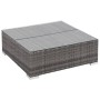 6-teiliges Gartenmöbel-Set und graue synthetische Rattankissen von vidaXL, Gartensets - Ref: Foro24-44607, Preis: 549,11 €, R...