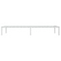 Bettgestell aus weißem Metall, 90 x 190 cm von , Betten und Lattenroste - Ref: Foro24-373665, Preis: 55,02 €, Rabatt: %