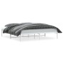 Estructura de cama de metal blanco 183x213 cm de , Camas y somieres - Ref: Foro24-373678, Precio: 92,02 €, Descuento: %