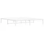 Bettgestell aus weißem Metall, 183 x 213 cm von , Betten und Lattenroste - Ref: Foro24-373678, Preis: 90,74 €, Rabatt: %