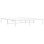 White metal bed frame 183x213 cm by , Beds and slatted bases - Ref: Foro24-373678, Price: 92,12 €, Discount: %