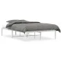 Bettgestell aus weißem Metall, 120 x 200 cm von , Betten und Lattenroste - Ref: Foro24-373671, Preis: 75,72 €, Rabatt: %
