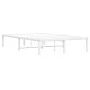 Bettgestell aus weißem Metall, 120 x 200 cm von , Betten und Lattenroste - Ref: Foro24-373671, Preis: 75,72 €, Rabatt: %