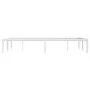 Bettgestell aus weißem Metall, 120 x 200 cm von , Betten und Lattenroste - Ref: Foro24-373671, Preis: 75,72 €, Rabatt: %