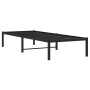 Estructura de cama de metal negro 80x200 cm de , Camas y somieres - Ref: Foro24-373646, Precio: 62,99 €, Descuento: %
