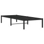 Estructura de cama de metal negro 80x200 cm de , Camas y somieres - Ref: Foro24-373646, Precio: 62,99 €, Descuento: %