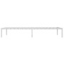 Bettgestell aus weißem Metall, 100 x 190 cm von , Betten und Lattenroste - Ref: Foro24-373667, Preis: 56,77 €, Rabatt: %