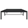 Estructura de cama de metal negro 100x200 cm de , Camas y somieres - Ref: Foro24-373650, Precio: 61,65 €, Descuento: %