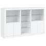 Sideboard mit weißen LED-Leuchten 162x37x100 cm von , Sideboards - Ref: Foro24-3209170, Preis: 247,78 €, Rabatt: %