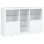 Sideboard with white LED lights 162x37x100 cm by , Sideboards - Ref: Foro24-3209170, Price: 238,29 €, Discount: %