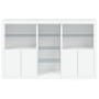 Sideboard mit weißen LED-Leuchten 162x37x100 cm von , Sideboards - Ref: Foro24-3209170, Preis: 247,78 €, Rabatt: %