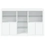 Sideboard with white LED lights 162x37x100 cm by , Sideboards - Ref: Foro24-3209170, Price: 238,29 €, Discount: %