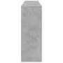 Sideboard with LED lights in concrete gray 162x37x100 cm by , Sideboards - Ref: Foro24-3209145, Price: 210,89 €, Discount: %