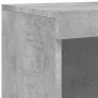 Sideboard with LED lights in concrete gray 162x37x100 cm by , Sideboards - Ref: Foro24-3209145, Price: 210,89 €, Discount: %
