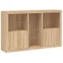 Sideboard with Sonoma oak LED lights 162x37x100 cm by , Sideboards - Ref: Foro24-3209172, Price: 207,18 €, Discount: %