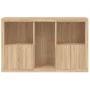 Sideboard with Sonoma oak LED lights 162x37x100 cm by , Sideboards - Ref: Foro24-3209172, Price: 207,18 €, Discount: %