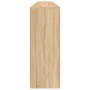 Sideboard with Sonoma oak LED lights 162x37x100 cm by , Sideboards - Ref: Foro24-3209172, Price: 197,35 €, Discount: %