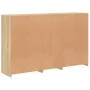 Sideboard with Sonoma oak LED lights 162x37x100 cm by , Sideboards - Ref: Foro24-3209172, Price: 207,18 €, Discount: %