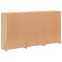 Sideboard mit LED-Leuchten Sonoma Eiche 181,5x37x100 cm von , Sideboards - Ref: Foro24-3209151, Preis: 205,65 €, Rabatt: %