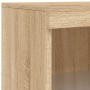 Sideboard mit LED-Leuchten Sonoma Eiche 181,5x37x100 cm von , Sideboards - Ref: Foro24-3209151, Preis: 205,65 €, Rabatt: %