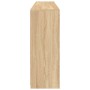 Aparador con luces LED roble Sonoma 181,5x37x100 cm de , Aparadores - Ref: Foro24-3209179, Precio: 202,12 €, Descuento: %