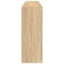 Aparador con luces LED roble Sonoma 181,5x37x100 cm de , Aparadores - Ref: Foro24-3209179, Precio: 207,01 €, Descuento: %