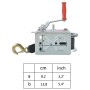Manual winch with strap 1130 kg by vidaXL, Winches - Ref: Foro24-143995, Price: 54,99 €, Discount: %