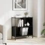 Parkettregal schwarz 72x28x77,5 cm von , Bücherregale und Regale - Ref: Foro24-838878, Preis: 51,41 €, Rabatt: %