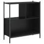 Engineered wood bookshelf black 72x28x77.5 cm by , Bookcases and shelves - Ref: Foro24-838878, Price: 52,05 €, Discount: %