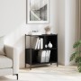 Engineered wood bookshelf black 72x28x77.5 cm by , Bookcases and shelves - Ref: Foro24-838878, Price: 52,05 €, Discount: %
