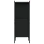 Parkettregal schwarz 72x28x77,5 cm von , Bücherregale und Regale - Ref: Foro24-838878, Preis: 51,41 €, Rabatt: %