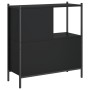Engineered wood bookshelf black 72x28x77.5 cm by , Bookcases and shelves - Ref: Foro24-838878, Price: 52,05 €, Discount: %